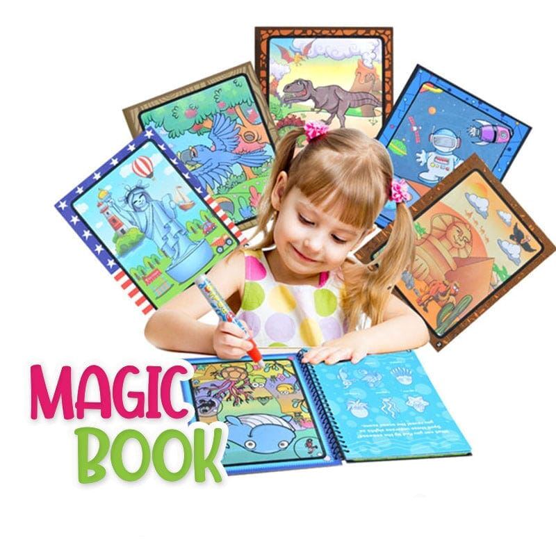 Magic book livro mágico de colorir com água